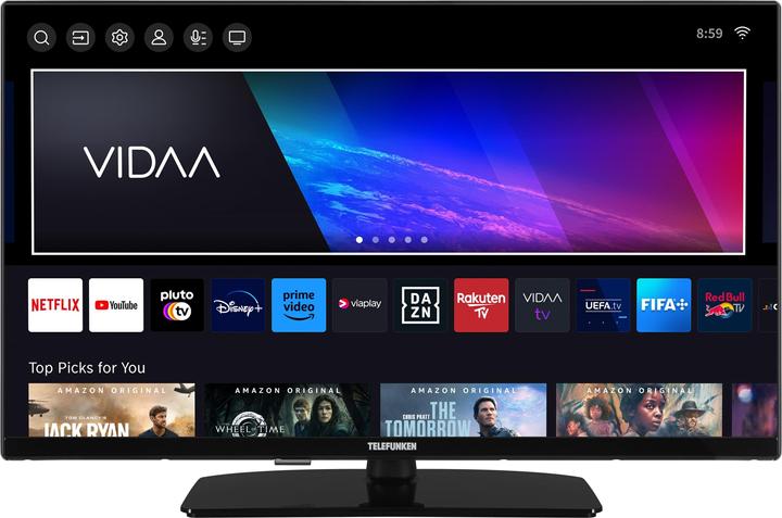 Produktbild Telefunken Fernseher 32 Zoll Smart TV VIDAA XF32VP750M Full HD Fernseher HDR TV mit Triple-Tuner (32", LED, Full HD, 2025)