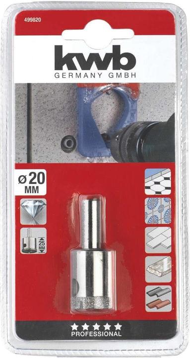 Immagine prodotto kwb Sega a tazza diamantata 20/25 mm (20 mm)