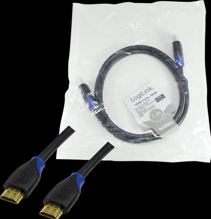 Productafbeelding LogiLink HDMI (Type A) - HDMI (Type A) (1 m, HDMI)