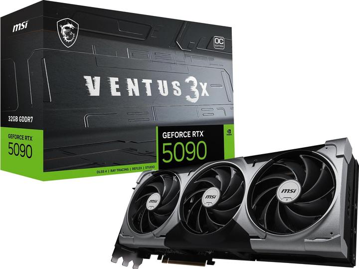 Actual product image MSI GeForce RTX 5090 VANGUARD SOC (32 GB)
