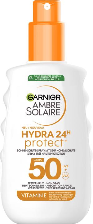 Garnier Ambre Solaire Hydra 24 (Sun spray, SPF 50, 175 ml)