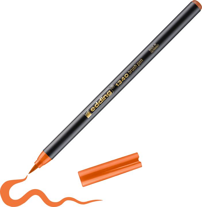 Produktbild Edding Brushpen 1340 (Orange, 1 x)