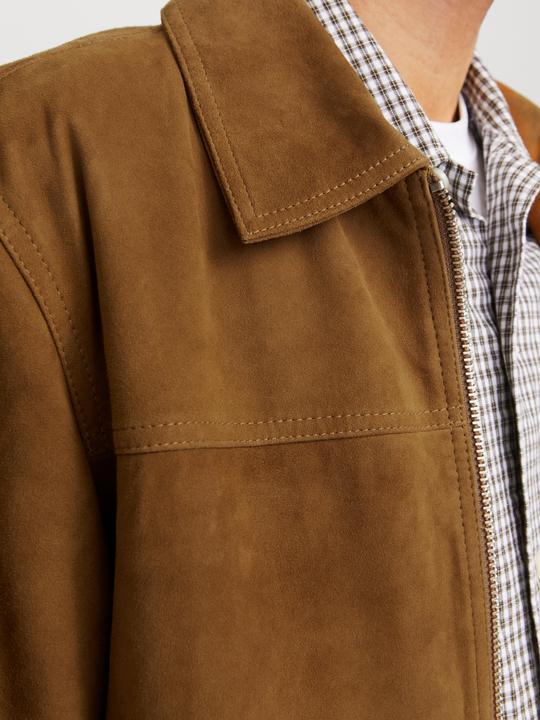 Produktbild Jack & Jones Joraustin Suede Bomber Jacket Styd Aw24 (L)