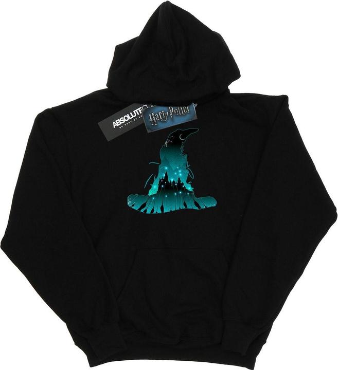 Hogwarts Silhouette Kapuzenpullover Mädchen