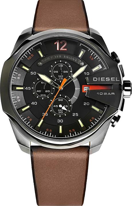 Actual product image Diesel Mega Chief (Analogue wristwatch, Chronograph, 51 mm)