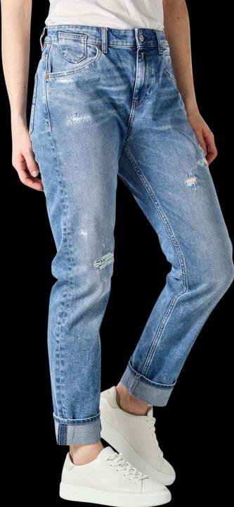Produktbild Replay Marty Jeans Boyfriend Fit Light Blue Destroyed (W30/L28)