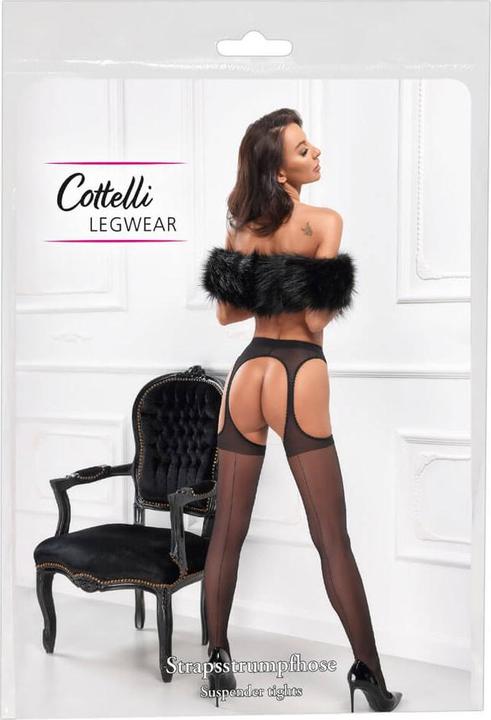 Produktbild Cottelli Collection Sex-Strumpfhose schwarz 5 (5)