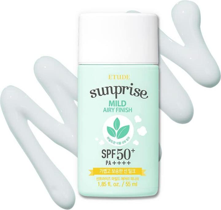 Immagine prodotto Etude House Finitura Sunprise Mild Airy (Latte solare, SPF 50+, 55 ml)