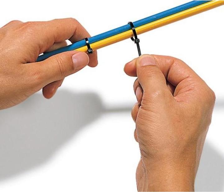 Produktbild Techly 306509 Nylon cable ties 28 (280 mm, 100 Stk.)