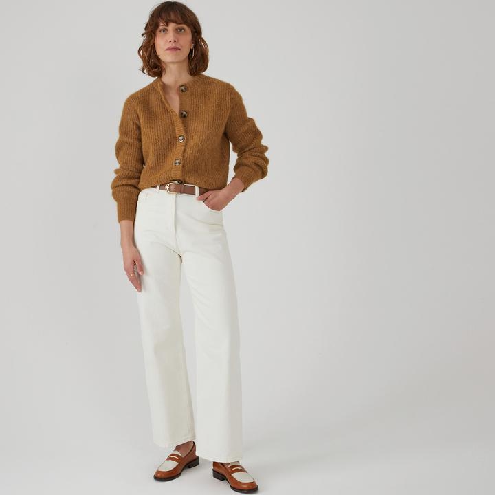 Produktbild La Redoute Collections Cardigan Signature mit Alpakawolle (XXL)