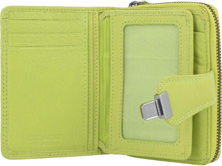 Actual product image Greenburry Spongy wallet leather 9 cm