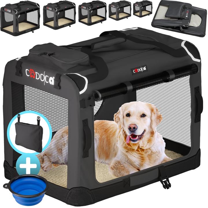 Cadoca Caisse de transport S (Chien, Pliable)