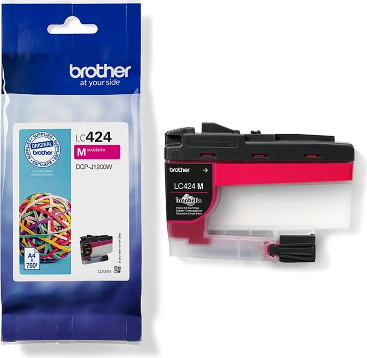 Produktbild Brother LC-424M Tintenpatrone – Magenta (M)