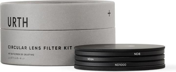 Immagine prodotto Urth Kit di filtri obiettivo ND8, ND64, ND1000 da 72 mm (Plus+) (Filtri grigi, 72 mm)
