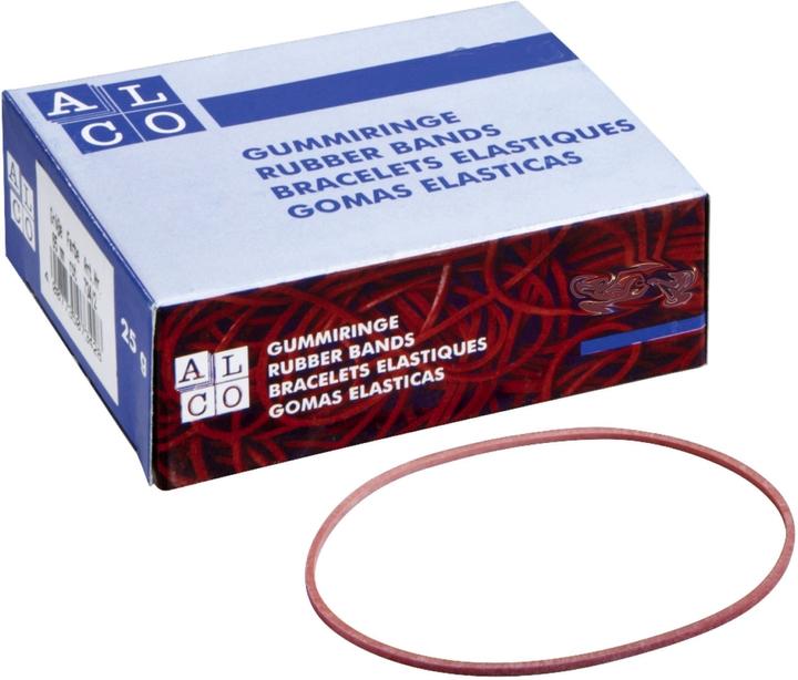 Produktbild Alco Gummiring Naturkautschuk 40mm rot 20g (1 Stk.)