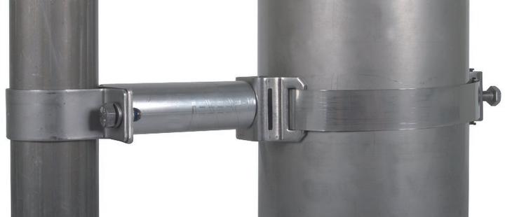 Produktbild Dehn 105362 Befestigungsschelle fÃ¼r Rohre D 50mm an Sektorantennen