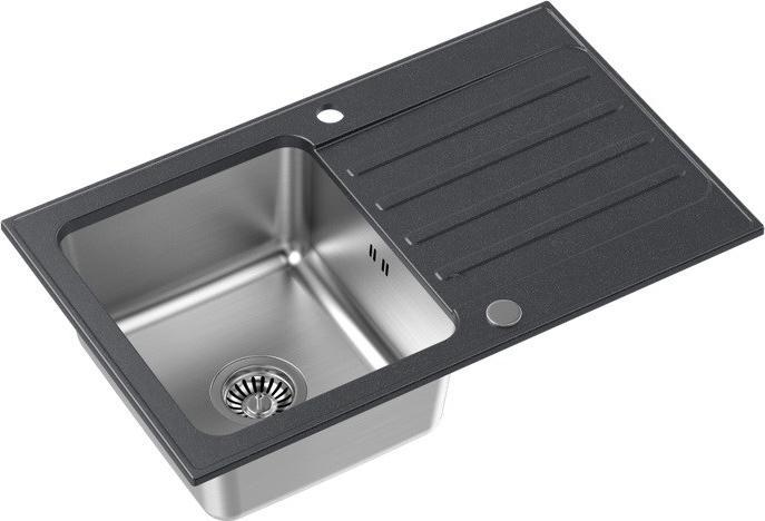Produktbild Q Company SPÜLBECKEN QUADRON KENNETH 111 (FUS K7848CZ) (78 cm, 48 cm)