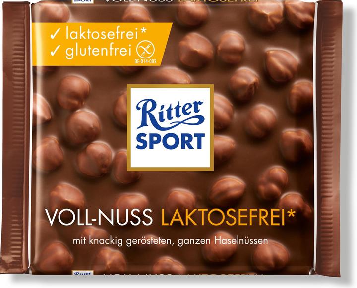 Produktbild Ritter Sport Voll-Nuss laktosefrei (100 g)