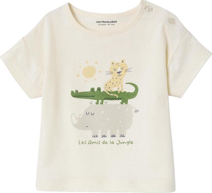 Actual product image Vertbaudet Baby-Set: T-Shirt & Shorts mit Streifenmuster (62)