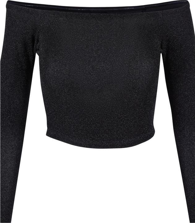 Immagine prodotto Urban Classics Ladies Off Shoulder Glitter Longsleeve (XXL)