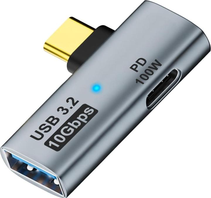 Image du produit PowerGuard 2-in-1 OTG Adapter (USB Type C, USB 3.2)
