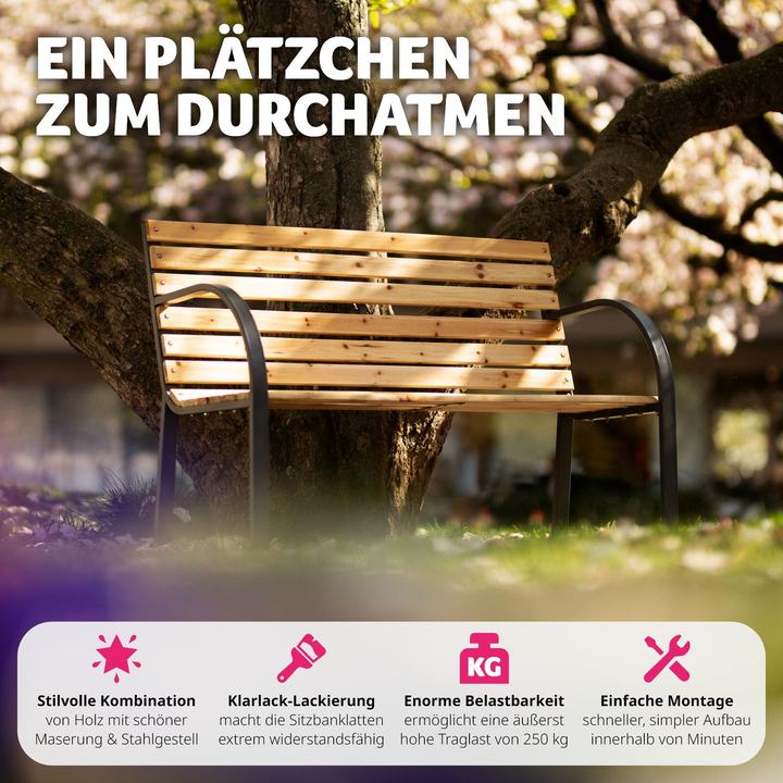 Produktbild tectake Gartenbank Micha
