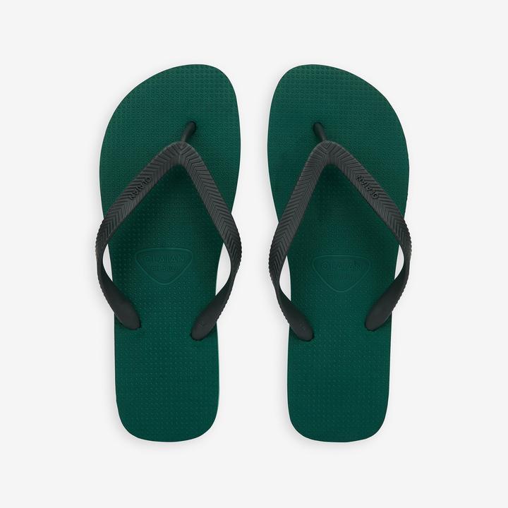 Produktbild Olaian Zehensandalen Herren 500 grün (41, 42)