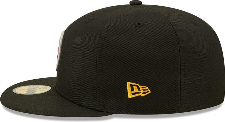 Actual product image New Era 59Fifty Cap - Pittsburgh Steelers 80 Seasons - 7 3/4 (7 3/4)