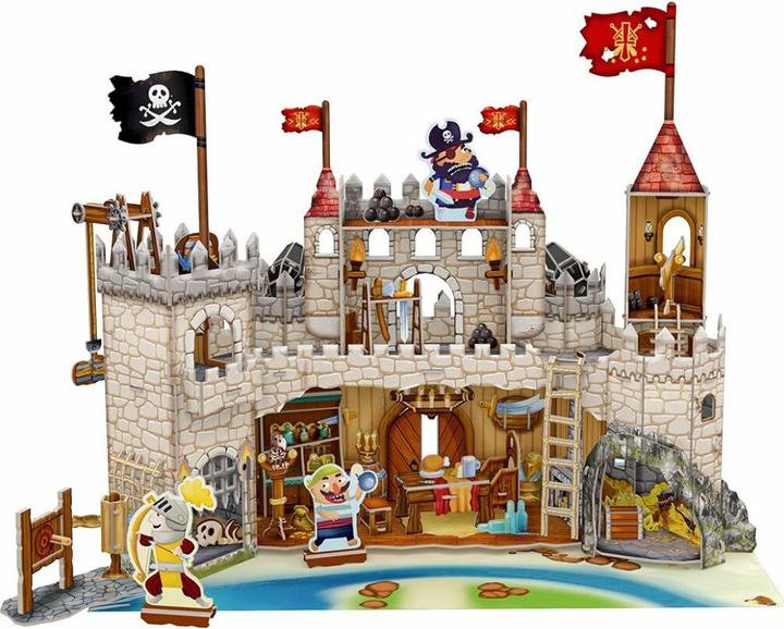Actual product image Cubicfun CUBIC FUN 3D Jigsaw "Pirate Castle" (183 pieces)