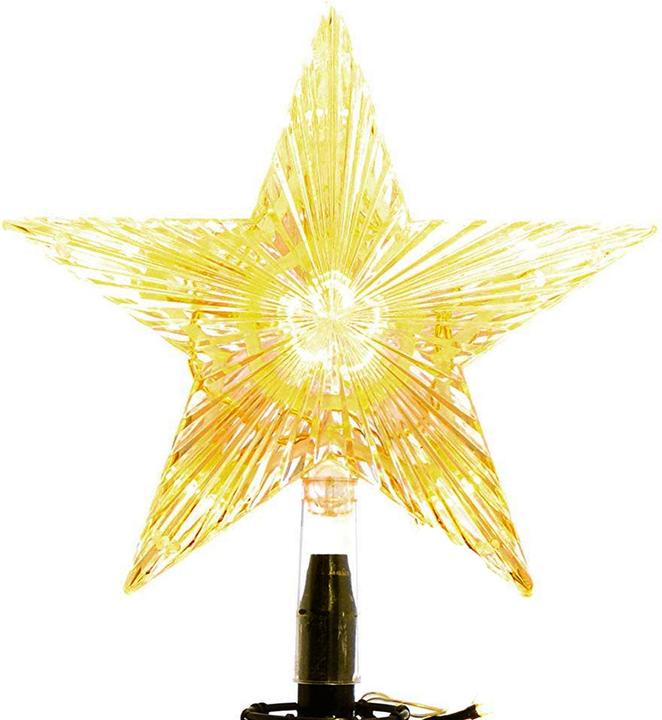 Produktbild Inda-Exclusiv LED Metall Weihnachtsbaum Stern warmweiss 70 LEDs 120cm 8 Funktionen