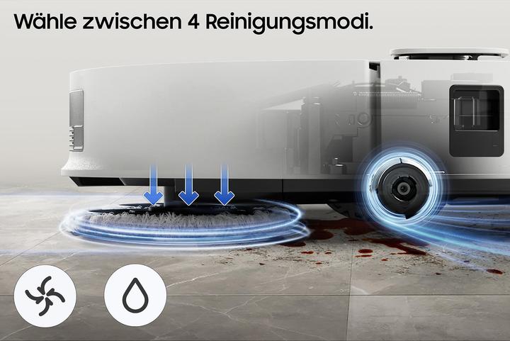Productafbeelding Samsung BESPOKE Jet Bot Combo AI Steam Plus Saug- & Wischroboter (Robotstofzuiger)