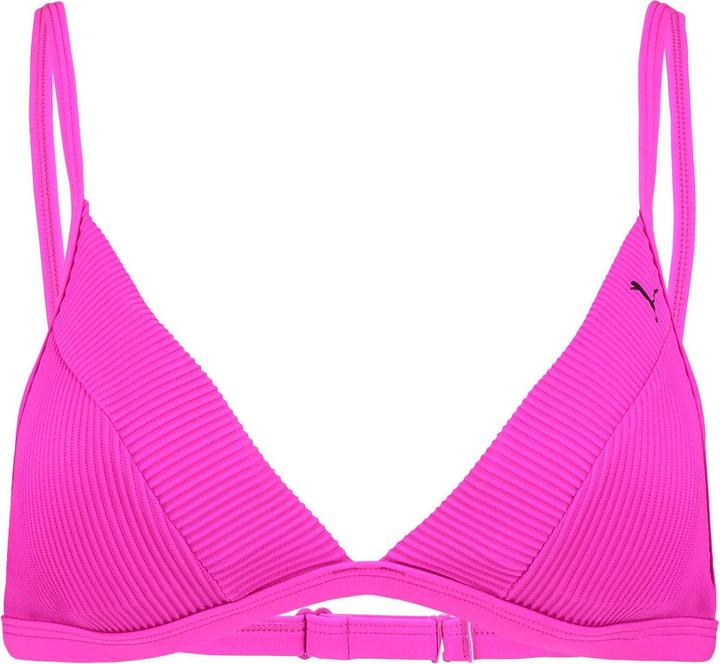 Puma Swim Ribbed Triangle Bikini Top