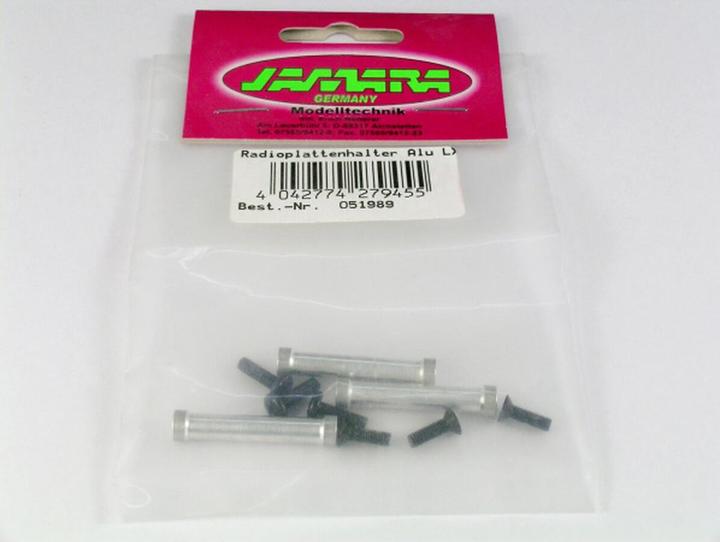 Actual product image Jamara Radio plate holder LX Pro-LX2-LX1-HA Alu