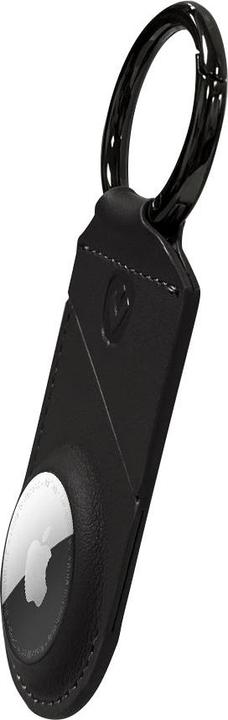Produktbild Valenta Schlüsselanhänger AirTag Case Leder Schwarz, Motiv