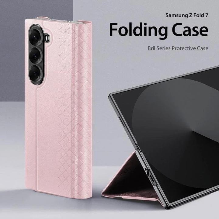 Actual product image Dux Ducis - Bril - Samsung Galaxy Z Fold7 - Pink (Samsung Galaxy Z Fold7)