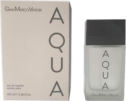 Actual product image Gian Marco Venturi GIAN MARCO VENTURINI Aqua Eau De Toilette for Men 100ml (Eau de toilette, 100 ml)
