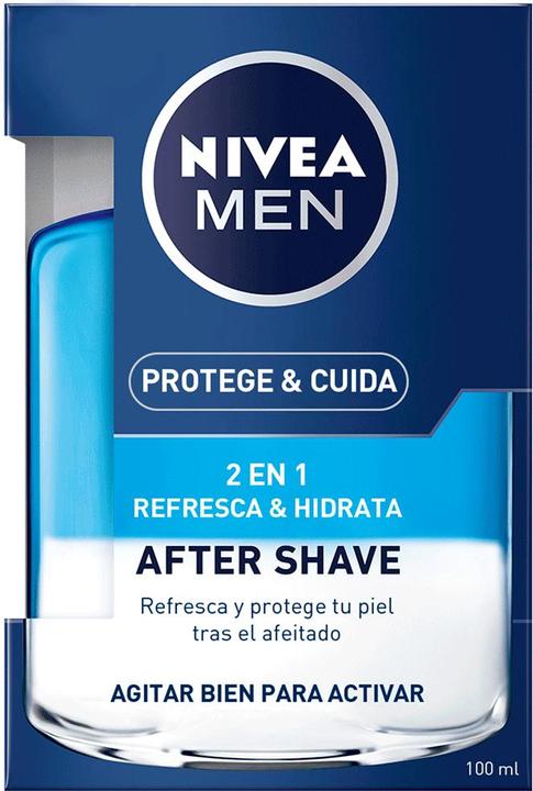 Produktbild NIVEA MEN MEN PROTEGE & CUIDA after shave 2 en 1 100 ml (Aftershave Lotion, 100 ml)