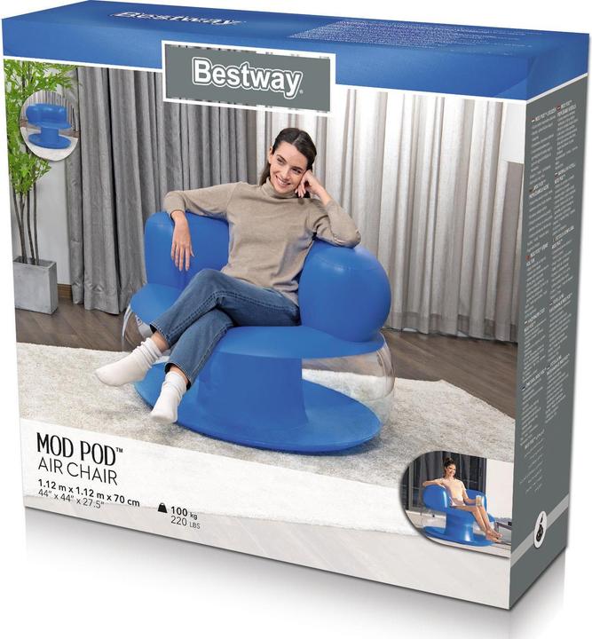 Actual product image Bestway Mod Pod Inflatable Air Chair