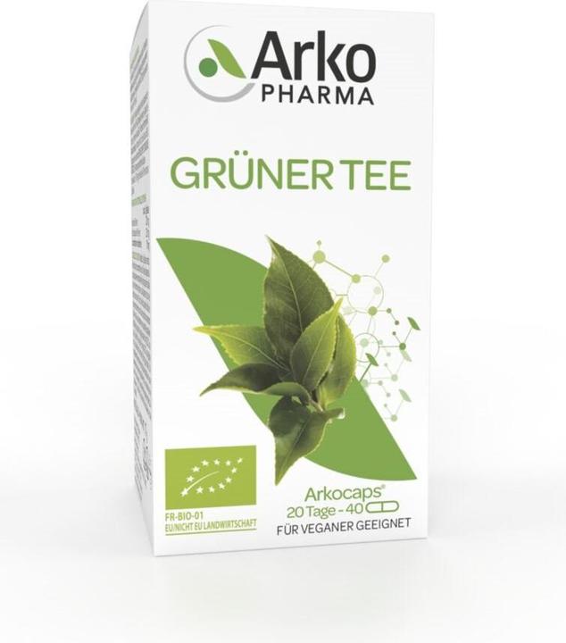 Actual product image Arkopharma Grüntee (40 Piece, Capsules, 40 g)