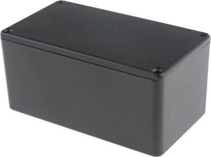 Produktbild Rs Pro Gehäuse Aluminium 115x65x55mm schwarz (Gehäuse)