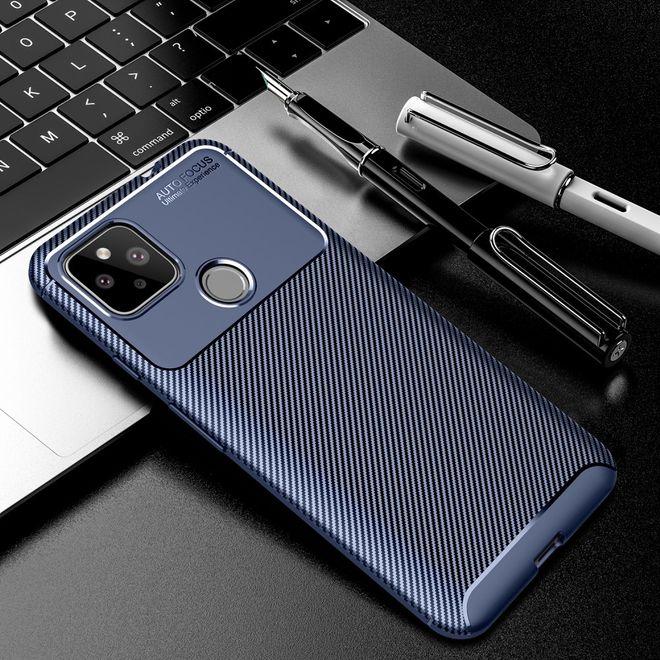 Image du produit MU Style Série Softcase TPU en fibre de carbone (Google Pixel 4a 5G)