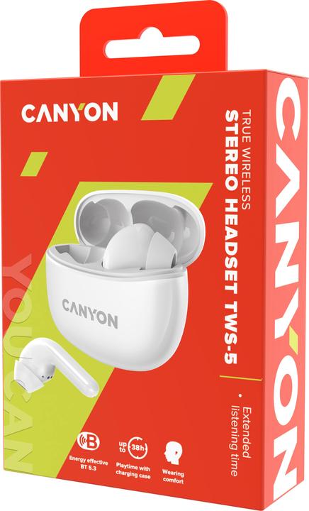 Produktbild Canyon TWS-5 (keine Geräuschunterdrückung, 7.50 h, Kabellos)