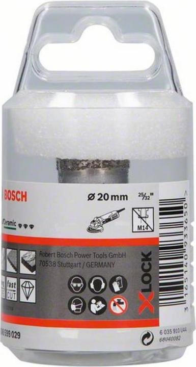 Actual product image Bosch Professional Zubehör PRO Core Cutter dry X-Lock, 20 x 35 mm (20 millimetres)