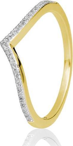 Breuning Memoire Ring -V- (48, 750/18 K Gold)