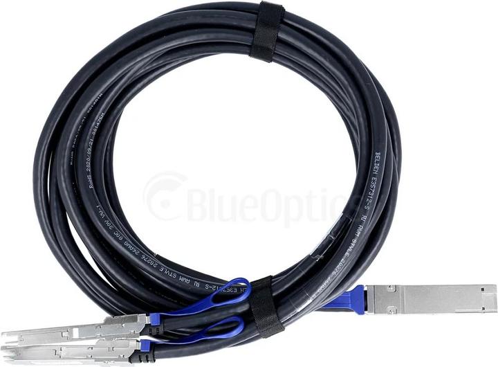 Actual product image BlueLAN Arista C-Q200-Q200-2M Compatible Direct Attach Cable 200GBASE-CR4 QSFP-DD BL292901W2M26