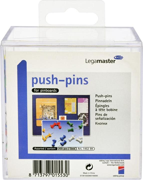 Produktbild Legamaster Pinnadel (200 Stück, 80 mm)