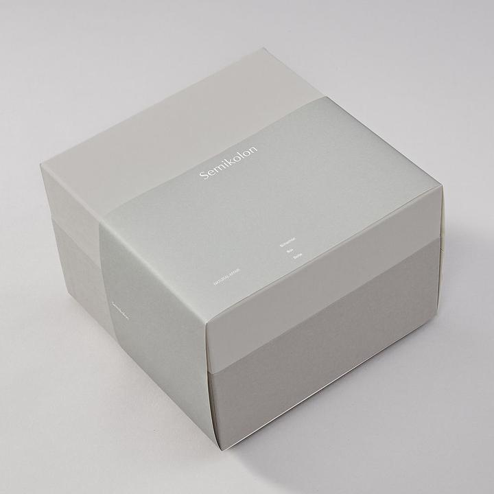 Actual product image Semikolon Storage Box, Small, Natural Affair, Moonstone