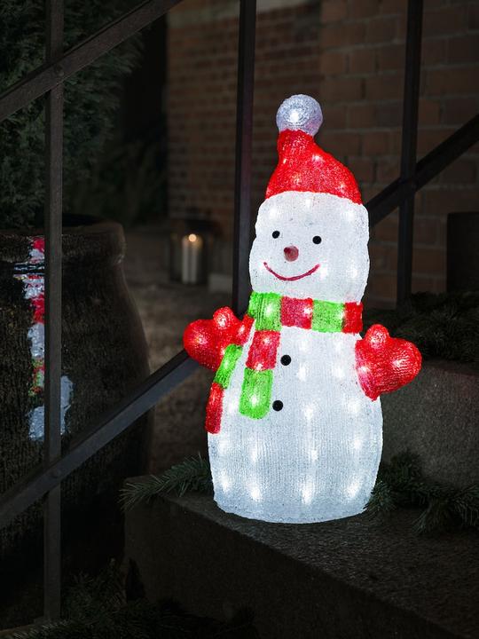 Image du produit Konstsmide Bonhomme de neige en acrylique LED