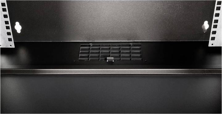 Actual product image Digitus 19" 7U wall-mounted housing, SOHO PRO 370 x 540 x 400 mm, black (7 RU, 19 inch rack)