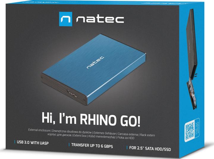 Immagine prodotto Natec Rhino GO HDD / SSD Enclosure 2.5 pollici (2.5")
